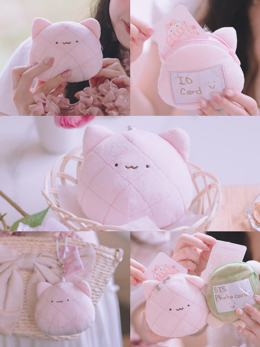 Melon-pan ♡ Coin Pouch/Card Holder (PRE-ORDER)