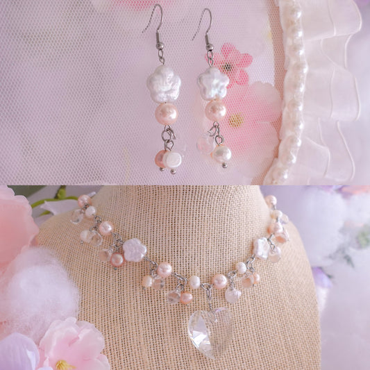 Kallista Bundle (Choker + Earrings)