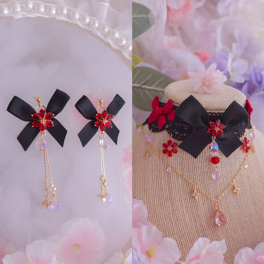 Amaya Bundle (Choker + Earrings)