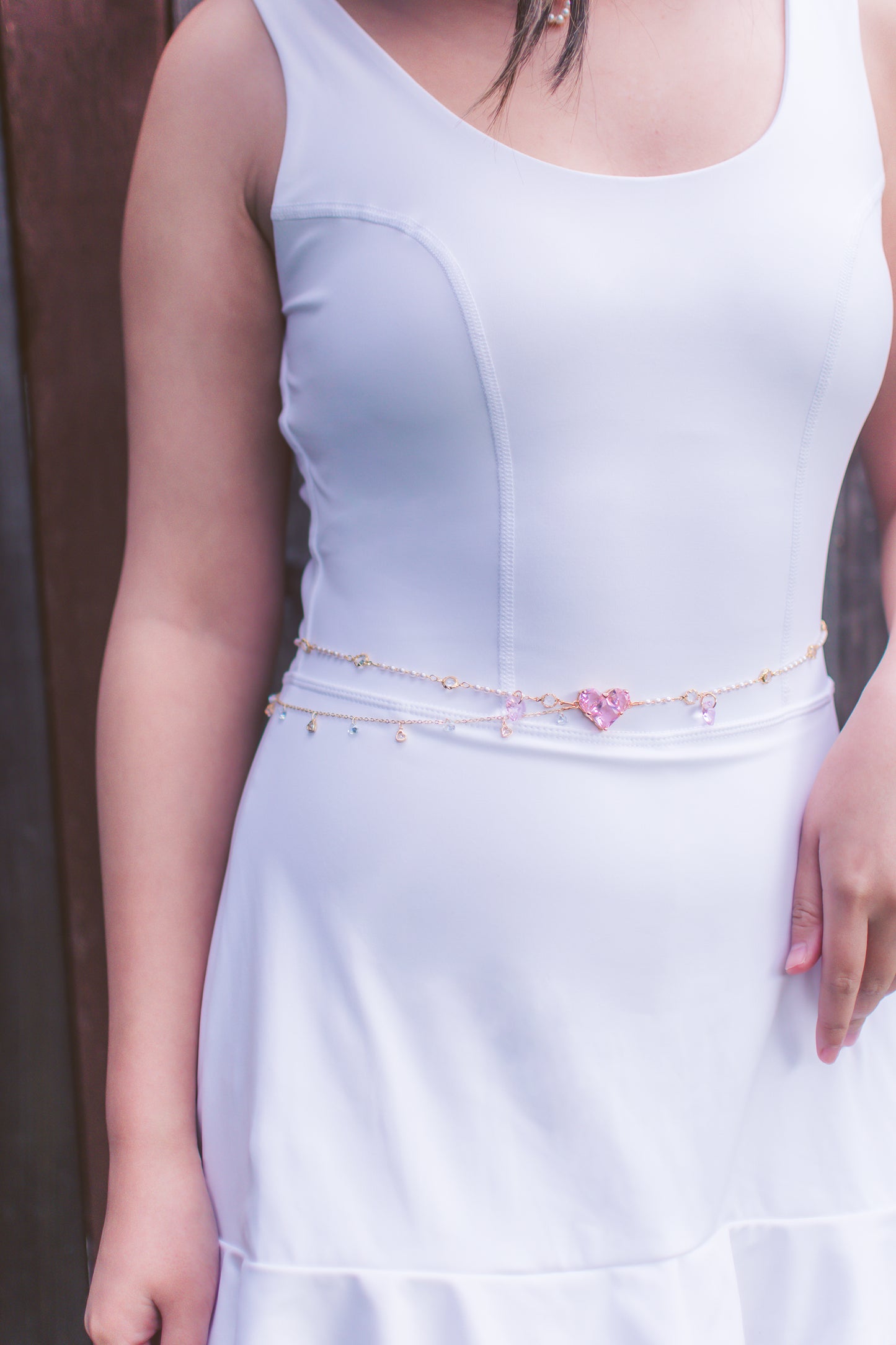 Love Charm Waist Chain