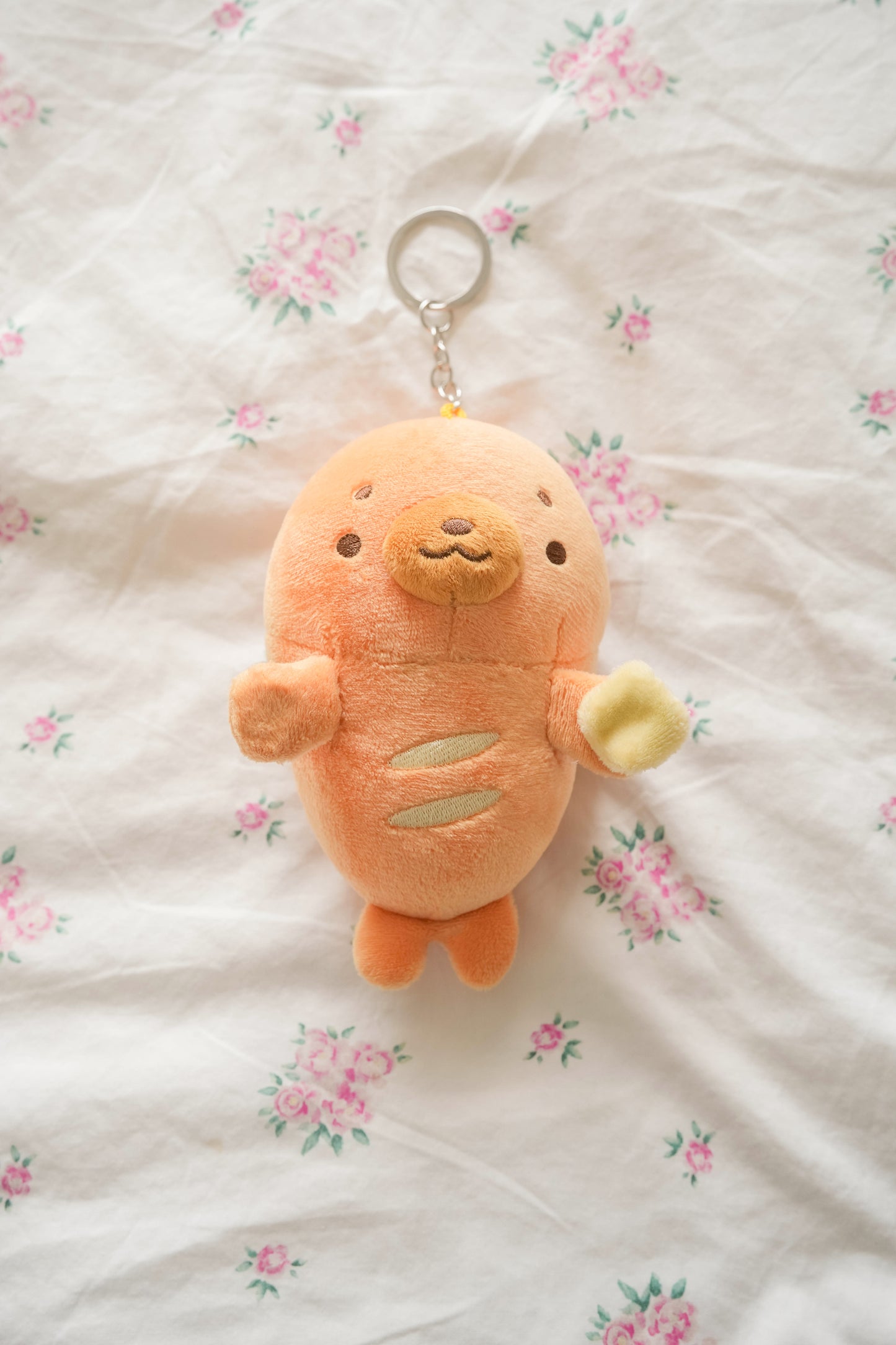 PREORDER ✿ Baguette & Condensed Milk ♡ Seal Keychain