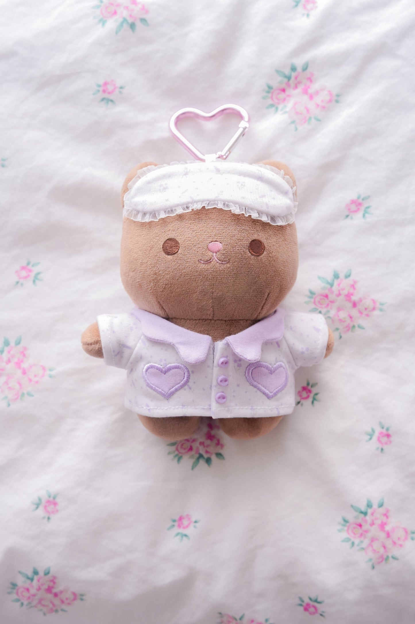 PREORDER ✿ Lavender Cocoa ♡ Crème Cat Keychain