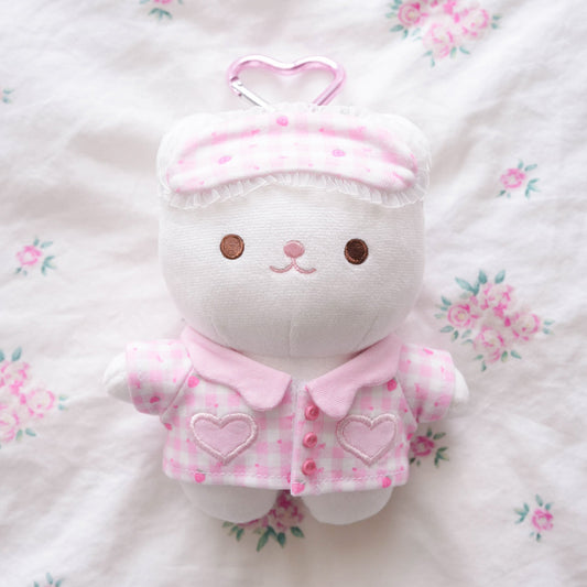 PREORDER ✿ Cream ♡ Crème Cat Keychain