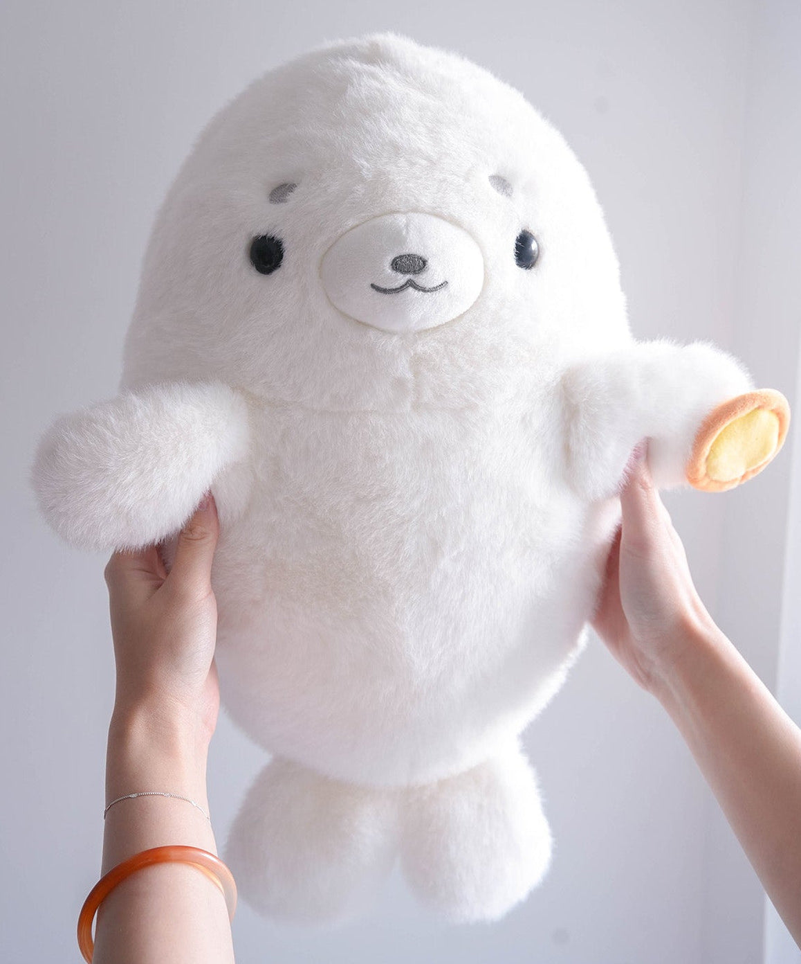 Seal Eggtart Plushie ♡ One of a Kind!