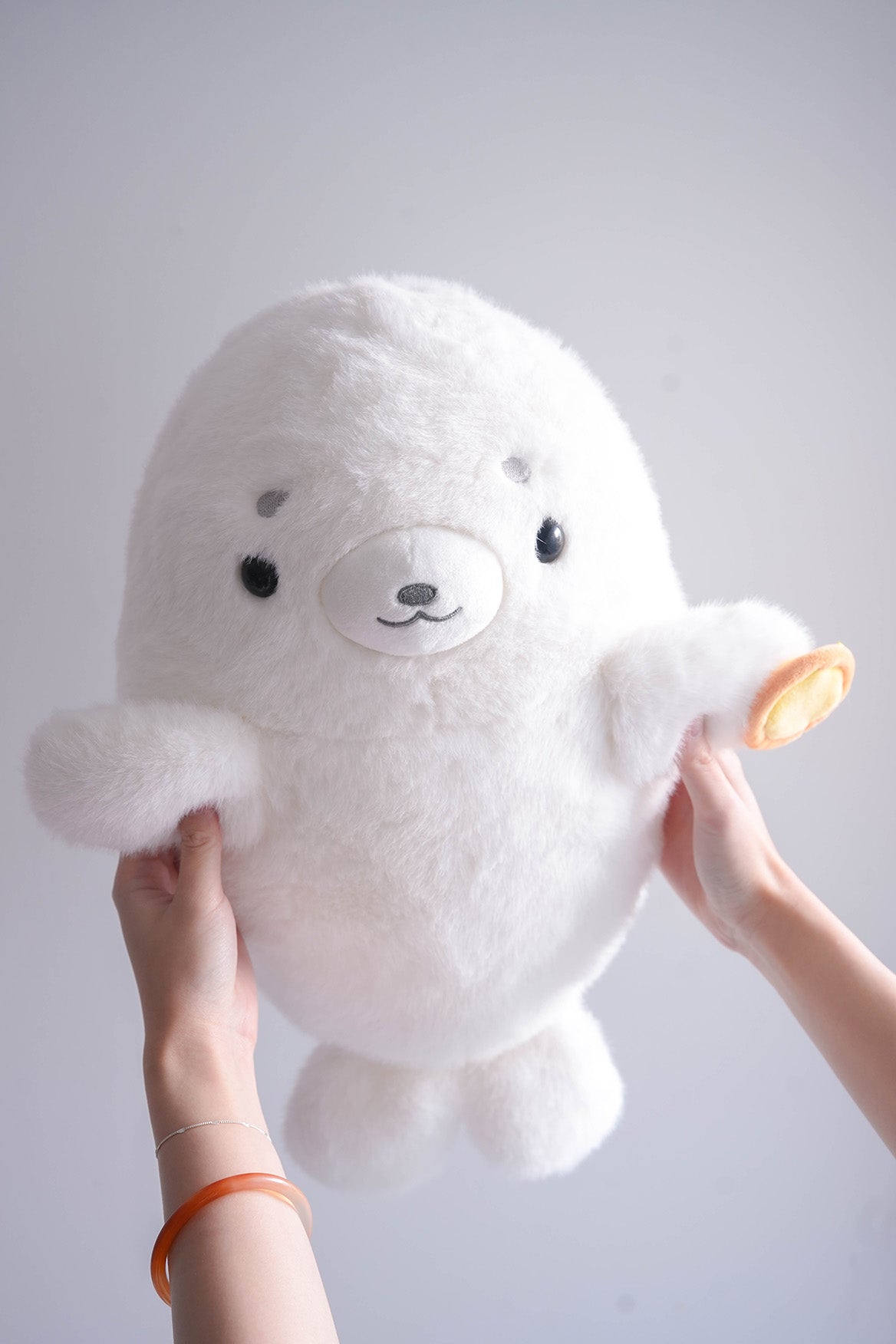 Seal Eggtart Plushie ♡ One of a Kind!