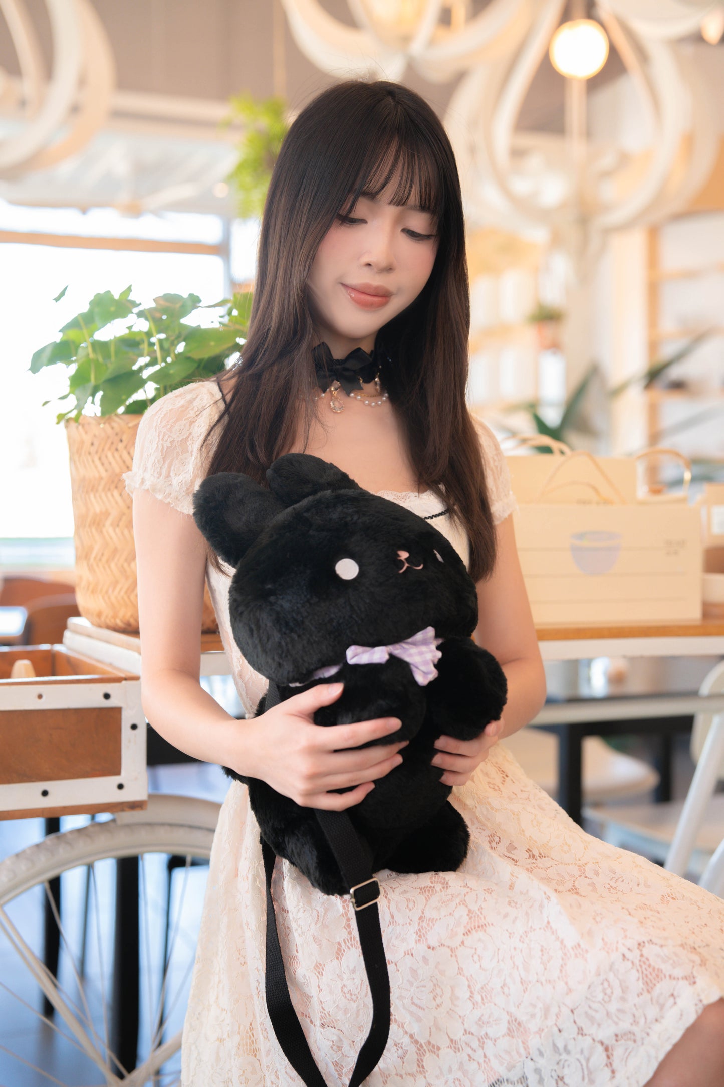 Sesame Bunny ♡ Plush Purse