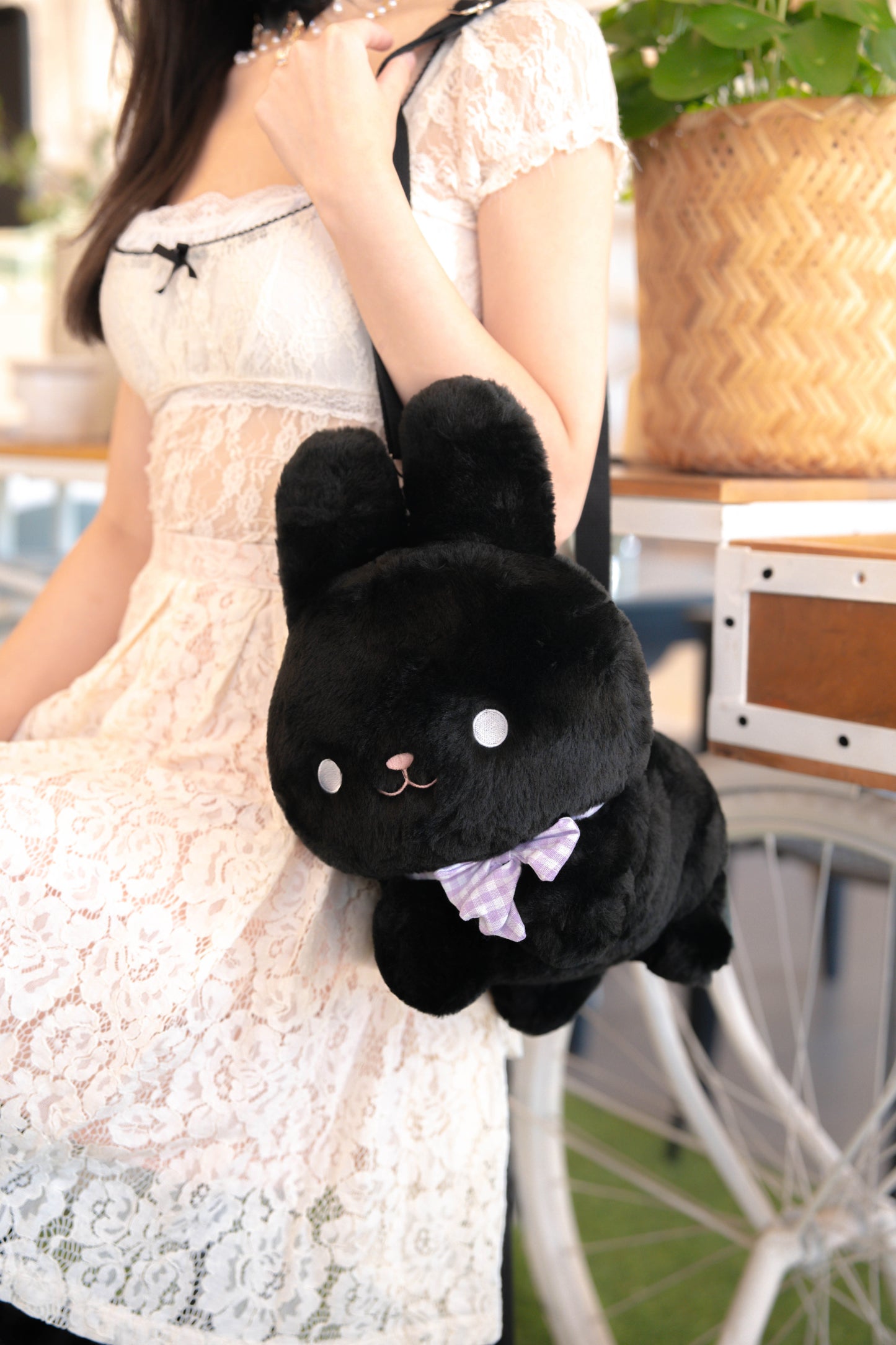 Sesame Bunny ♡ Plush Purse