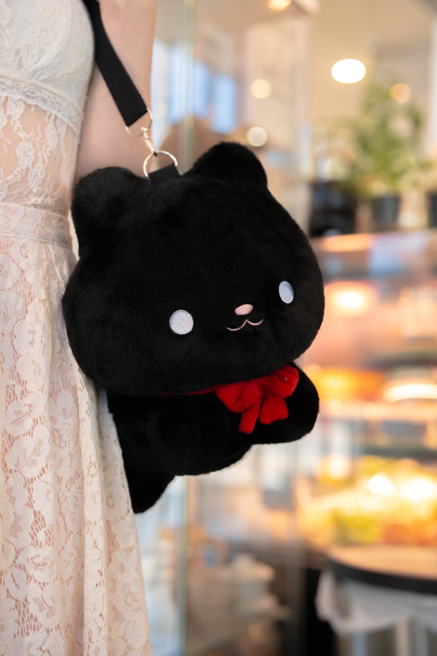 PREORDER ✿ Espresso Cat ♡ Plush Purse