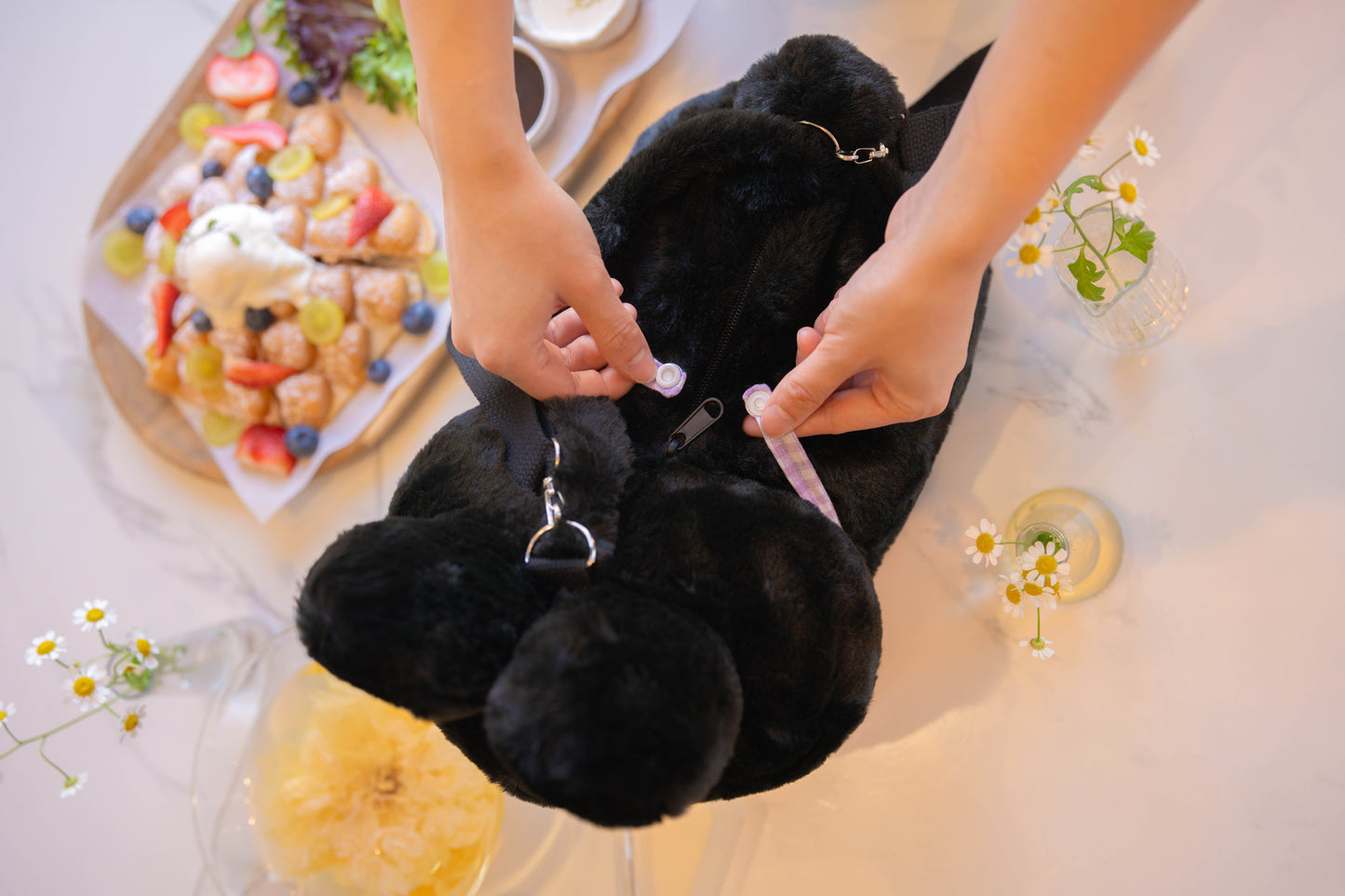 Sesame Bunny ♡ Plush Purse