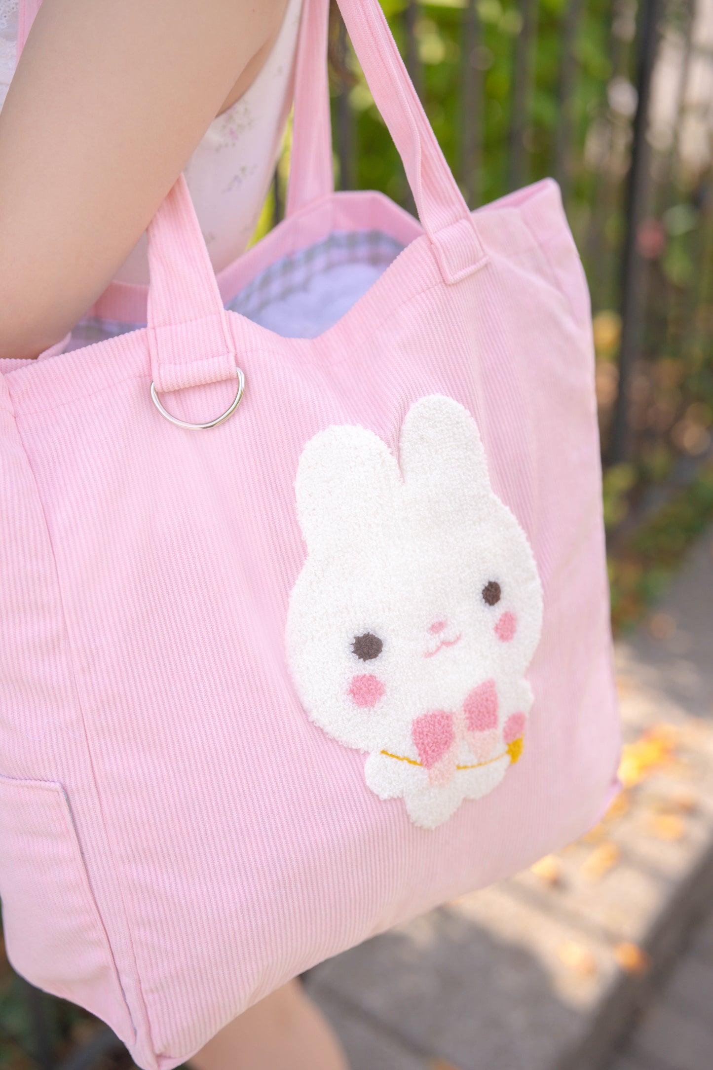 Neapolitan Bun XL Tote Bag ♡ Pink | BUY 1 GET 1 50% OFF!