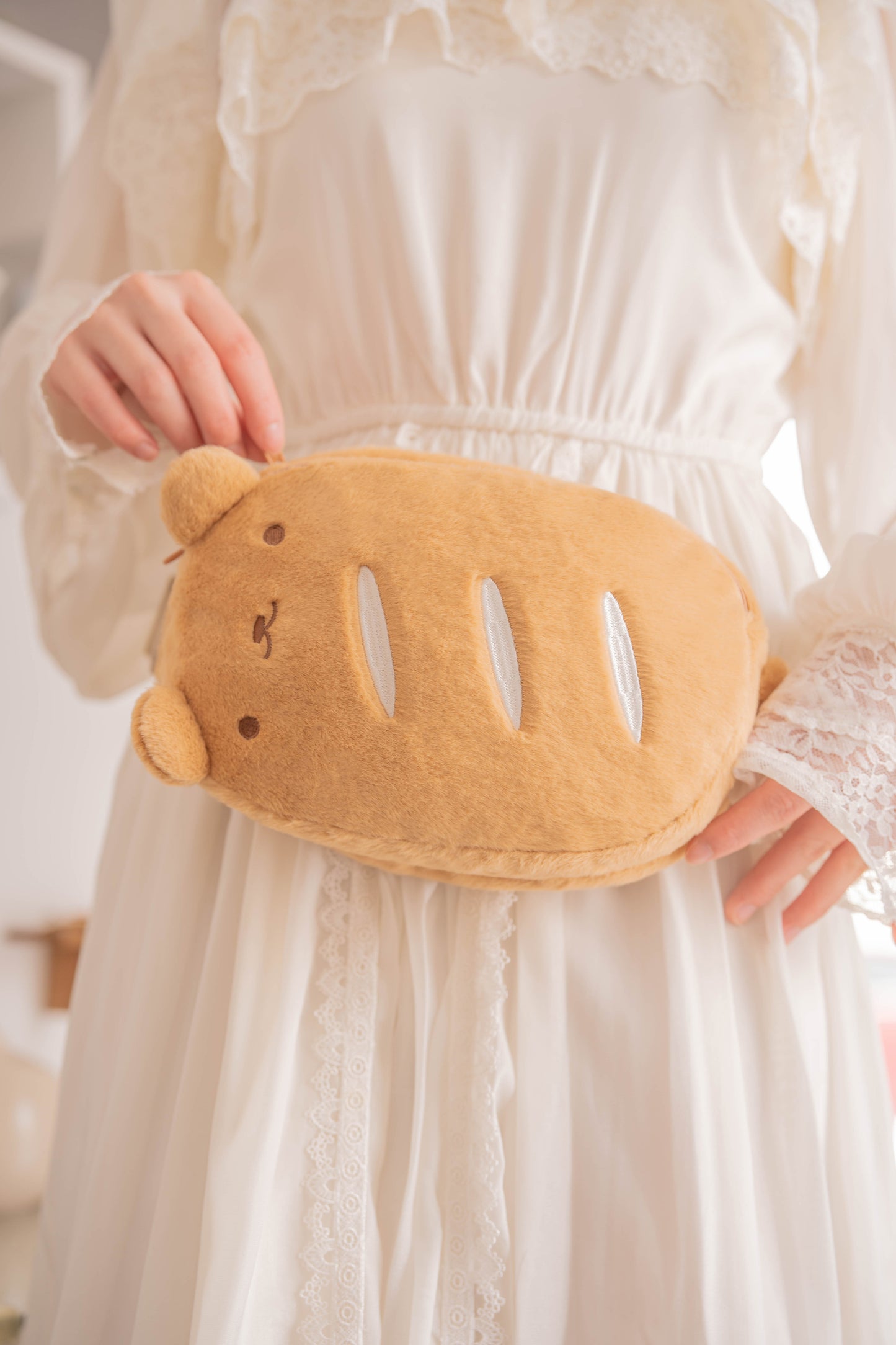 PREORDER ✿ Babie Bear Baguette ♡ Crossbody Bag V2 | remaining stock