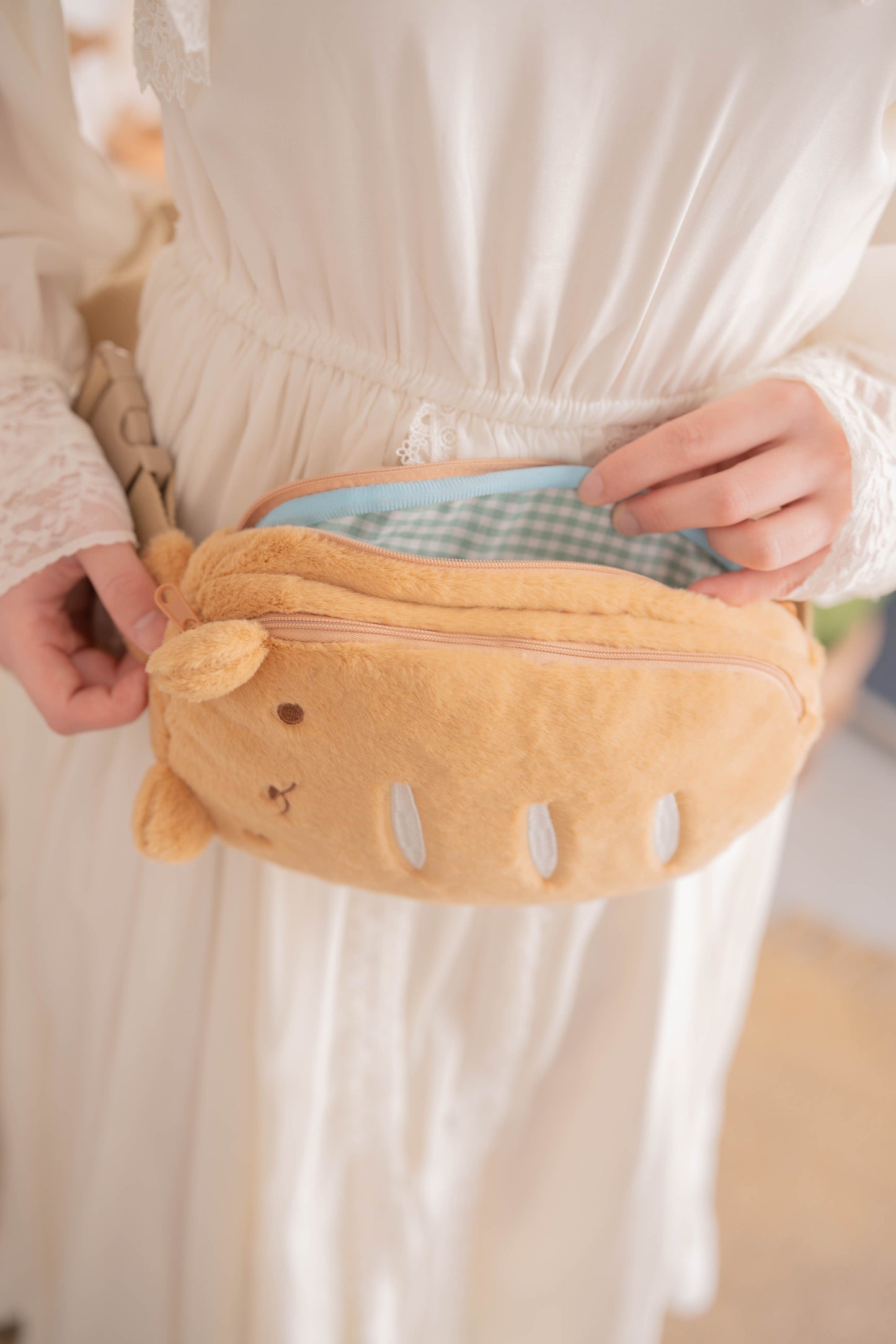 PREORDER ✿ Babie Bear Baguette ♡ Crossbody Bag V2 | remaining stock