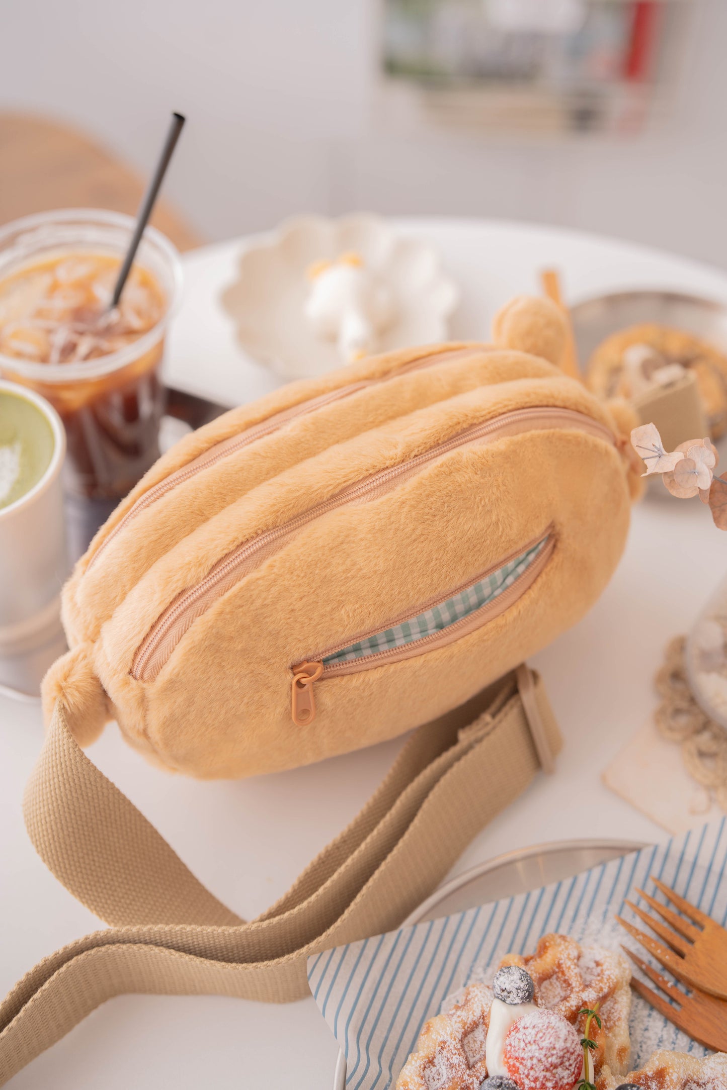 PREORDER ✿ Babie Bear Baguette ♡ Crossbody Bag V2 | remaining stock
