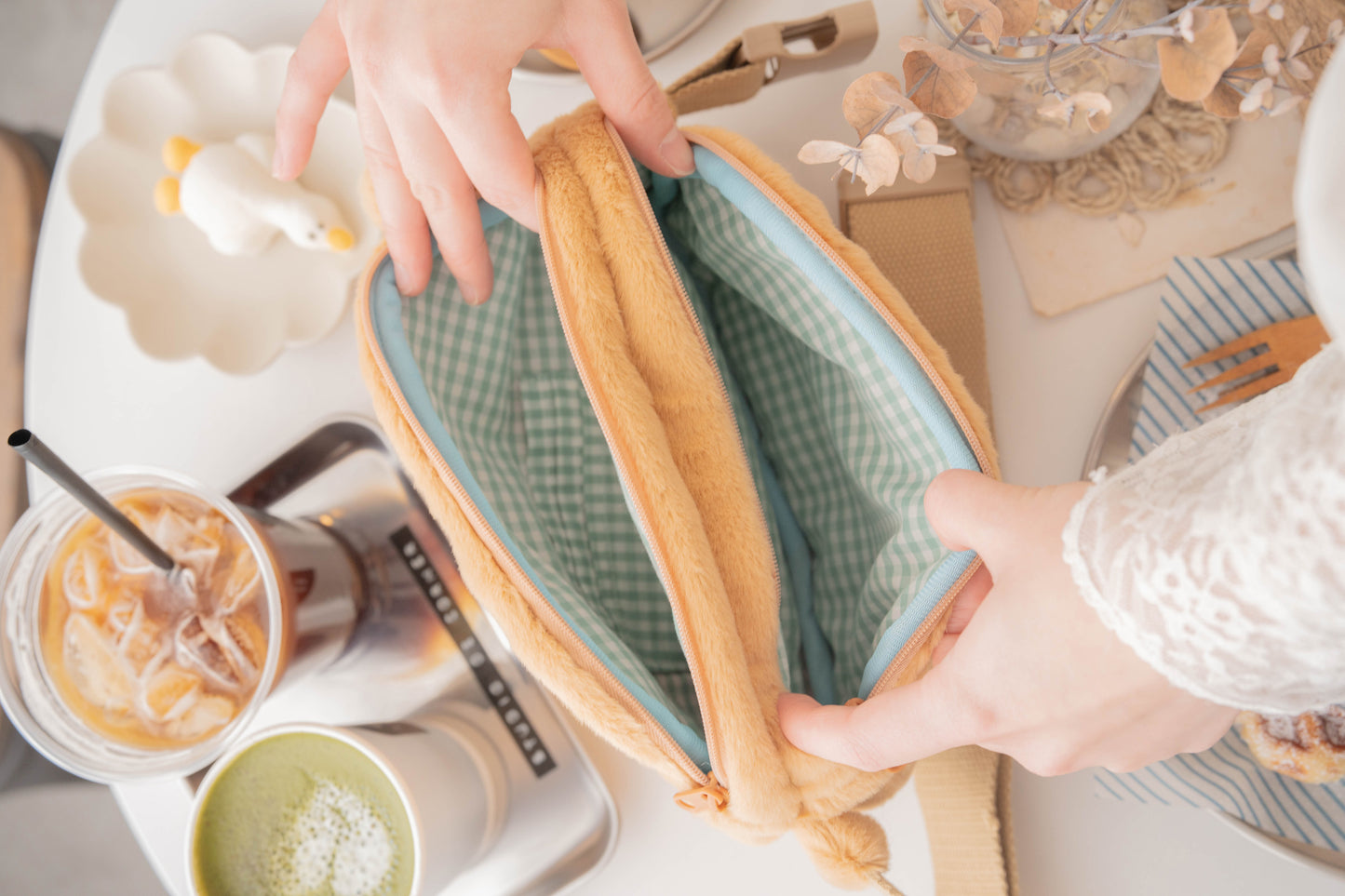 PREORDER ✿ Babie Bear Baguette ♡ Crossbody Bag V2 | remaining stock
