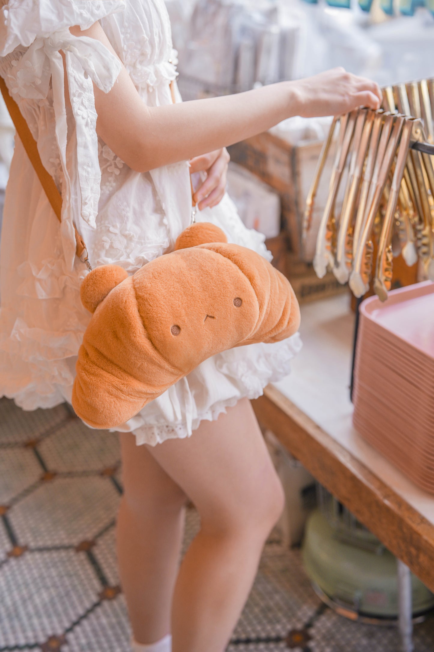 PREORDER ✿ Croissant ♡ Mini Bag