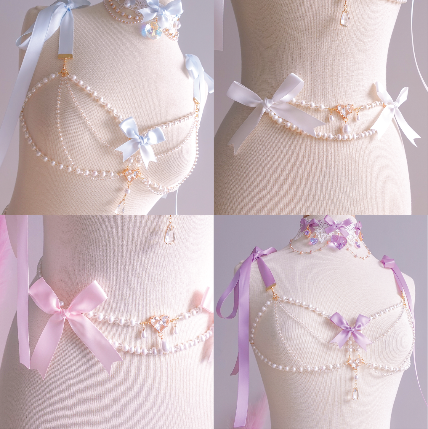 Ribbon Bundles - Magical Girl ✧ ･ﾟ Transformation Pearls ･ﾟ✧